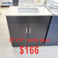 30" cabinet base $166/Unbeatable price bathroom supply store