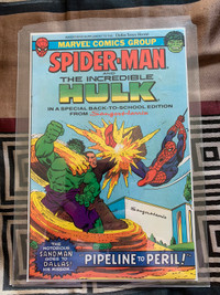 Spider-Man and the Incredible Hulk Scarce Promo Comic!