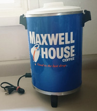 Vintage 1970's Maxwell House 30 Cup Coffee Percolator- Westbend