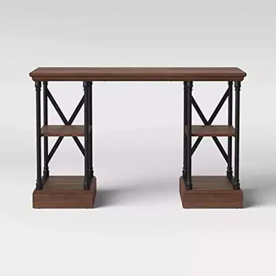 Conway Wood Writing Desk with Storage, View more