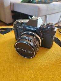 Minolta X-370s with hard case and a ton of accessories