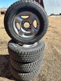 16” Total Terrain tires on rims