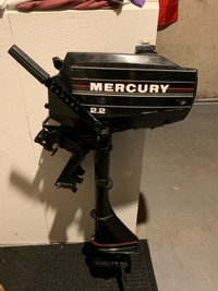 Mercury outboard motor 2.2