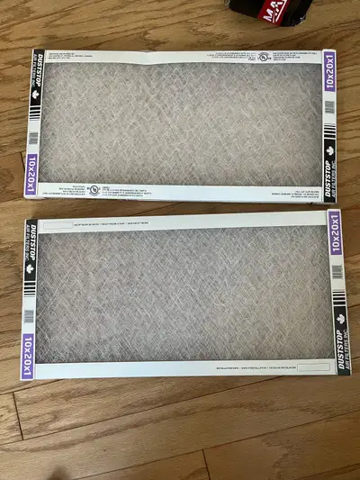Furnace filters 10x20 New