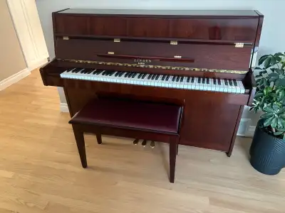 Upright Piano: Linden by Kawai K-110, View more