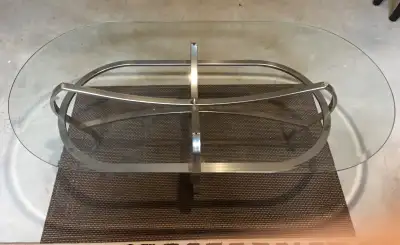 Glass coffee table   only $30, View more