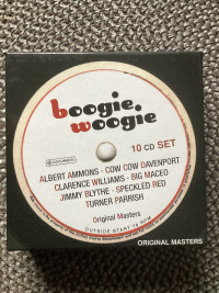 10 cd box set BOOGIE WOOGIE