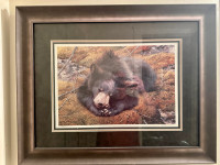 "Bearly Asleep" a print 788/1500 by Carl Brenders