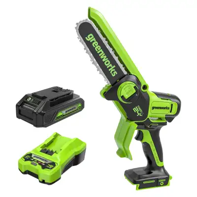 Welcome to a Life. Powered. by Greenworks. Powered by a Greenworks 24V POWERALL™ lithium-ion battery...