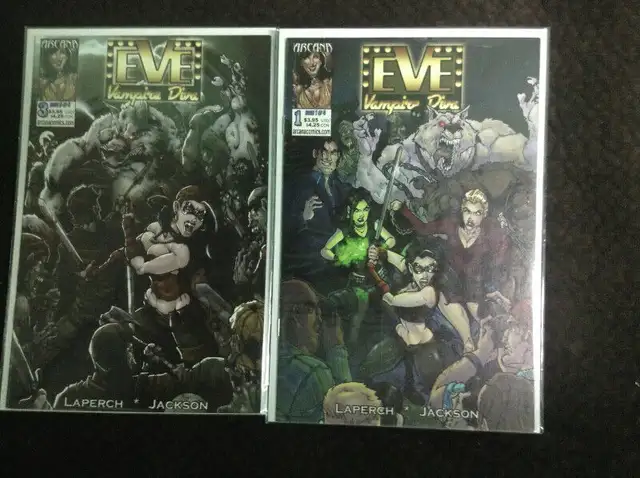 Eve: Vampire Diva Comic Books Lot