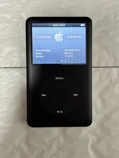 Apple IPod Classic 6th gen 80GB, View more