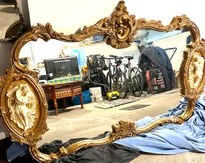 Mirror Baroque Style/ Mirroir Style Baroque Rococo , View more