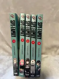 Spy X Family Manga 1-5