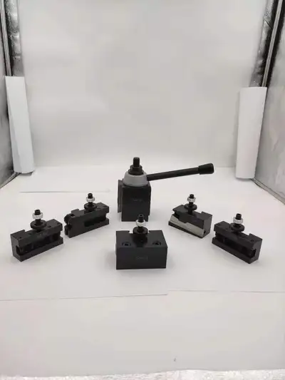 Brand New Piston Type Quick Change Tool Post 6pcs/Set 10-15 Inch, View more