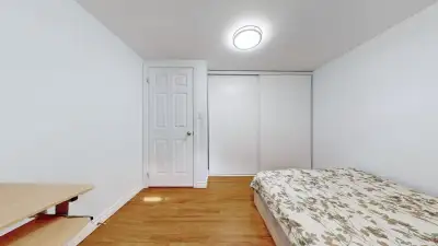 Spacious room avaialble for rent 134B TTC Bus at doorstep Message to schedule viewing