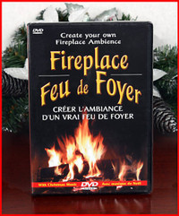 FIREPLACE DVD's - BRAND NEW - Great Gift Idea!