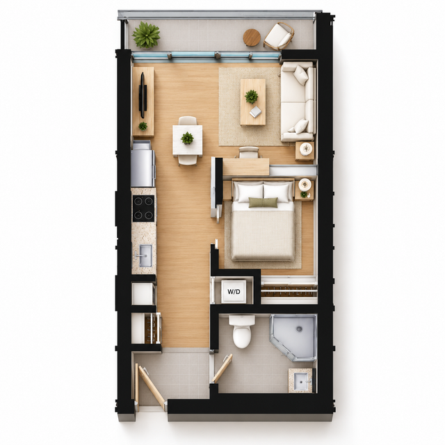 Rent  Fully Furnished 1-Bedroom Condo | 250 Albert St, Waterloo in Long Term Rentals in Oakville / Halton Region - Image 10