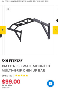 Multi-grip chin up bar
