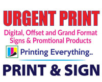 PRINT SHOP - Business Cards, Flyers, Posters, Lawn Sign - URGENT
