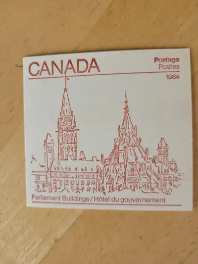 Parliament Buildings Canada Post Booklet, View more