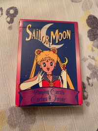Vintage Sailor Moon Playing Cards Deck. Mint Condition