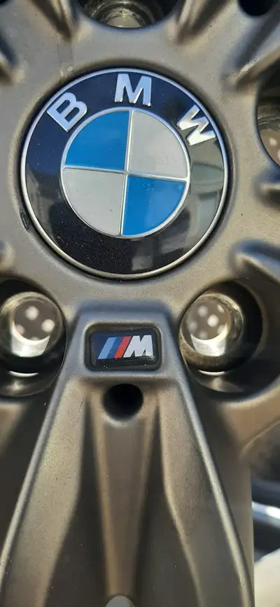 BMW "M" Rims Price for Rims. Tires need to be replaced. Very little tread left