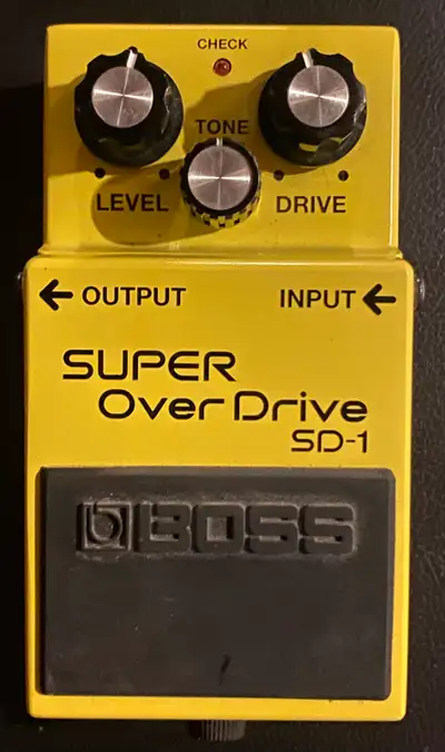 Boss SD-1 Super Overdrive Pedal, View more