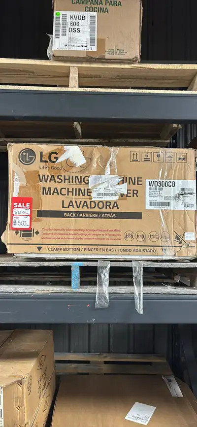 LG “27” Pedestal Washer, View more