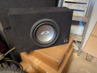 Alpine type E 10" woofer and box