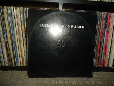 EMERSON LAKE & PALMER VINYL RECORD DOUBLE LP: WORKS!, View more
