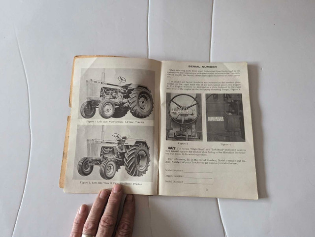 VINTAGE CASE 930 COMFORT KING TRACTOR OPERATOR'S MANUAL 99PAGE in Other in Brockville - Image 2