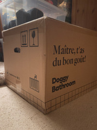 "Doggy Bathroom" As Seen on Dragons’ Den - Potty Training Litter