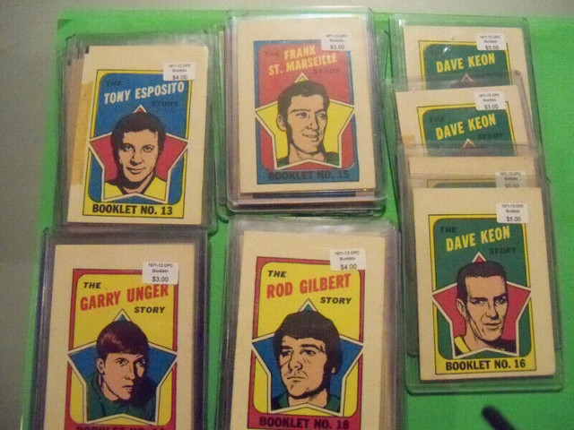 Vintage Hockey: 1971-72 OPC Player Booklets (Orr, Howe etc) in Arts & Collectibles in Bedford - Image 4