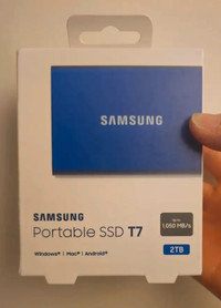 Samsung 2TB T7 Portable SSD drive (Brand new)