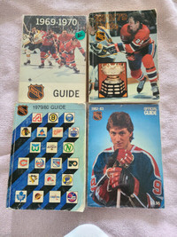 3 Hockey Books,NHL Older Guides : 69-70; 78-79: 79-80 :