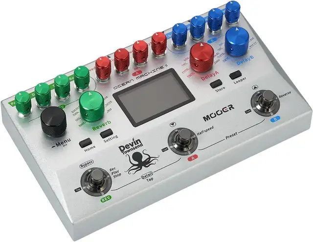 MOOER Ocean Machine II Dual Delay, Reverb and Looper Pedal in Amps & Pedals in City of Toronto - Image 4