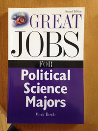 For Sale: Great Jobs for Political Science Majors (2nd Edition)