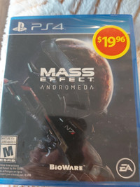 Ps4 MASS EFFECT ANDROMEDA BRAND NEW