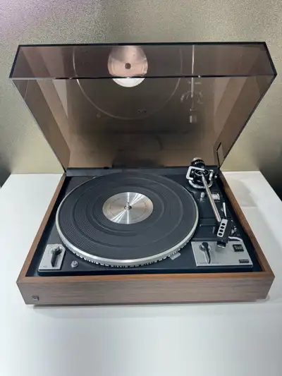 Dual 1249 fully automatic belt drive turntable. Serviced., View more