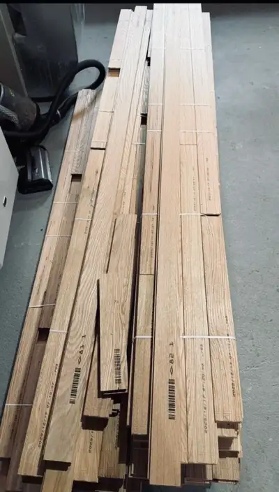 300 SQ FT Oak Hardwood Flooring – $5/SQ FT, View more