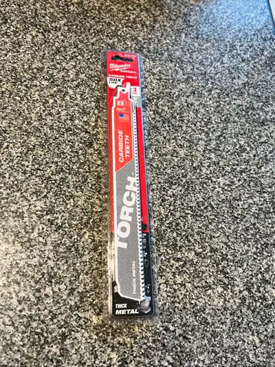 MILWAUKEE 3 PACK CARBIDE TEETH SAWZALL BLADES, View more