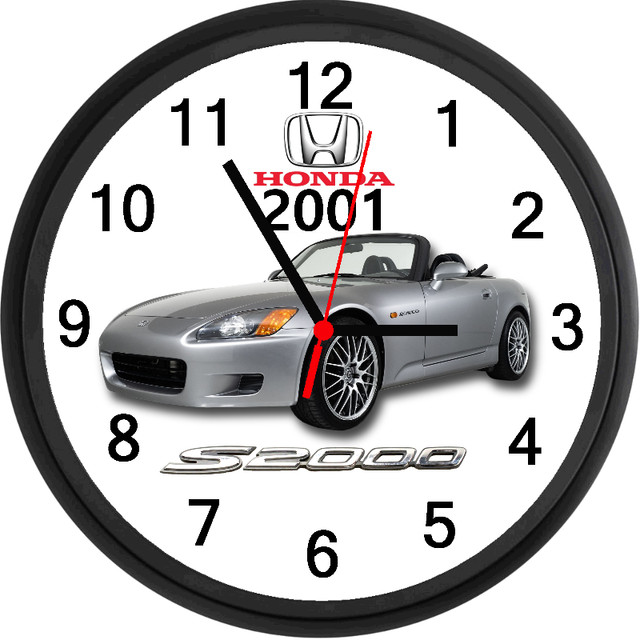 2001 Honda s2000 (Silverstone) Custom Wall Clock - Brand New in Other in Hamilton