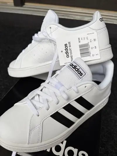 adidas White Grand Court Base Shoes Ladies 6 - NIB, View more
