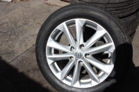 215/60/17 NISSAN ROUGE ALL SEASON TIRES on ALLOY RIMS 5x114.3mm