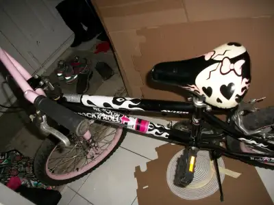 Girls pink bike - 20 inch wheel - bell - Avigo - Rock n Roll - excellent cond. $25.00 613-733-2289