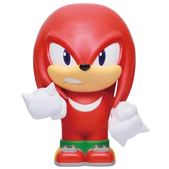 Monogram Sega Sonic The HedgeHog Figural Knuckles Coin Bank New