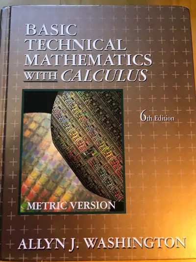 Basic Technical Mathematics with Calculus Washington, View more