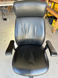 Leather office chair