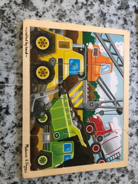 Melissa and Doug wooden jigsaw puzzles