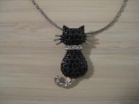 Vintage Cat Necklace from Fifth Avenue Collection